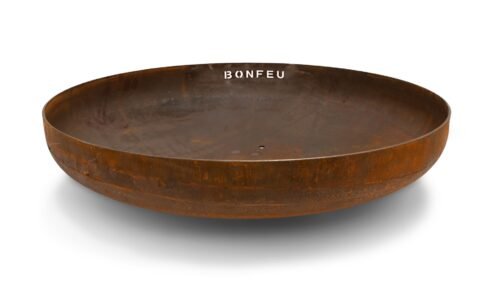 bonfeu bonbowl vuurschaal diameter 120 cm 3mm dik staal hoofdafbeelding vrijstaand