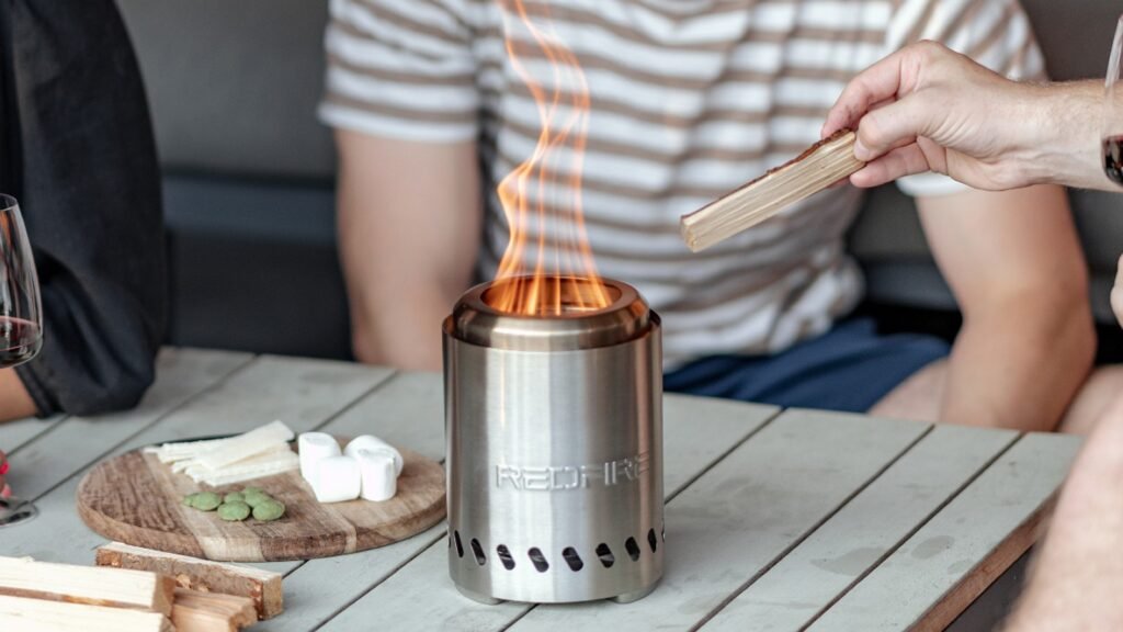 tafelhaard redfire vuurhaard sfeerbeeld