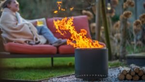 redfire volcano xl zwarte tuinhaard